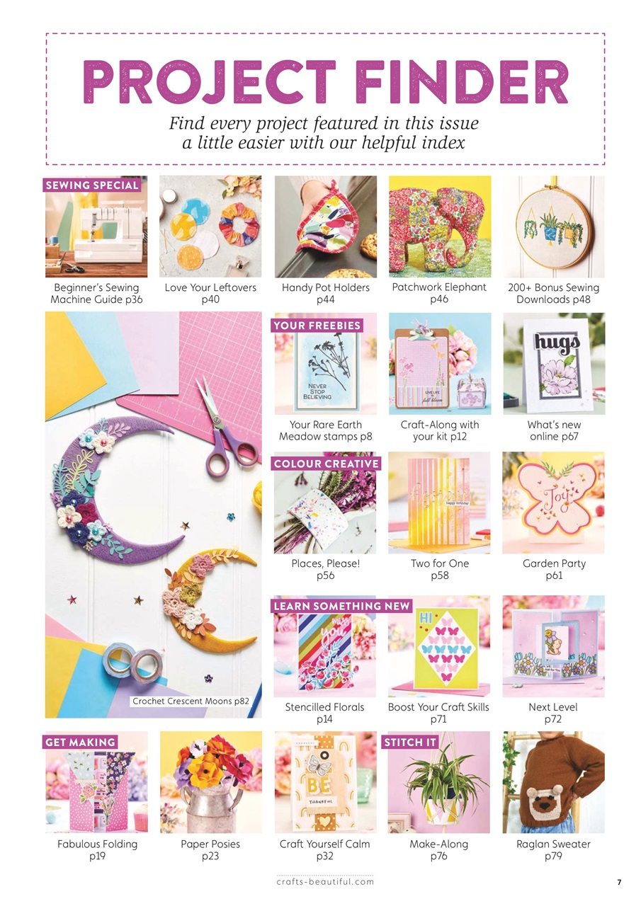 Crafts Beautiful Preview Pages