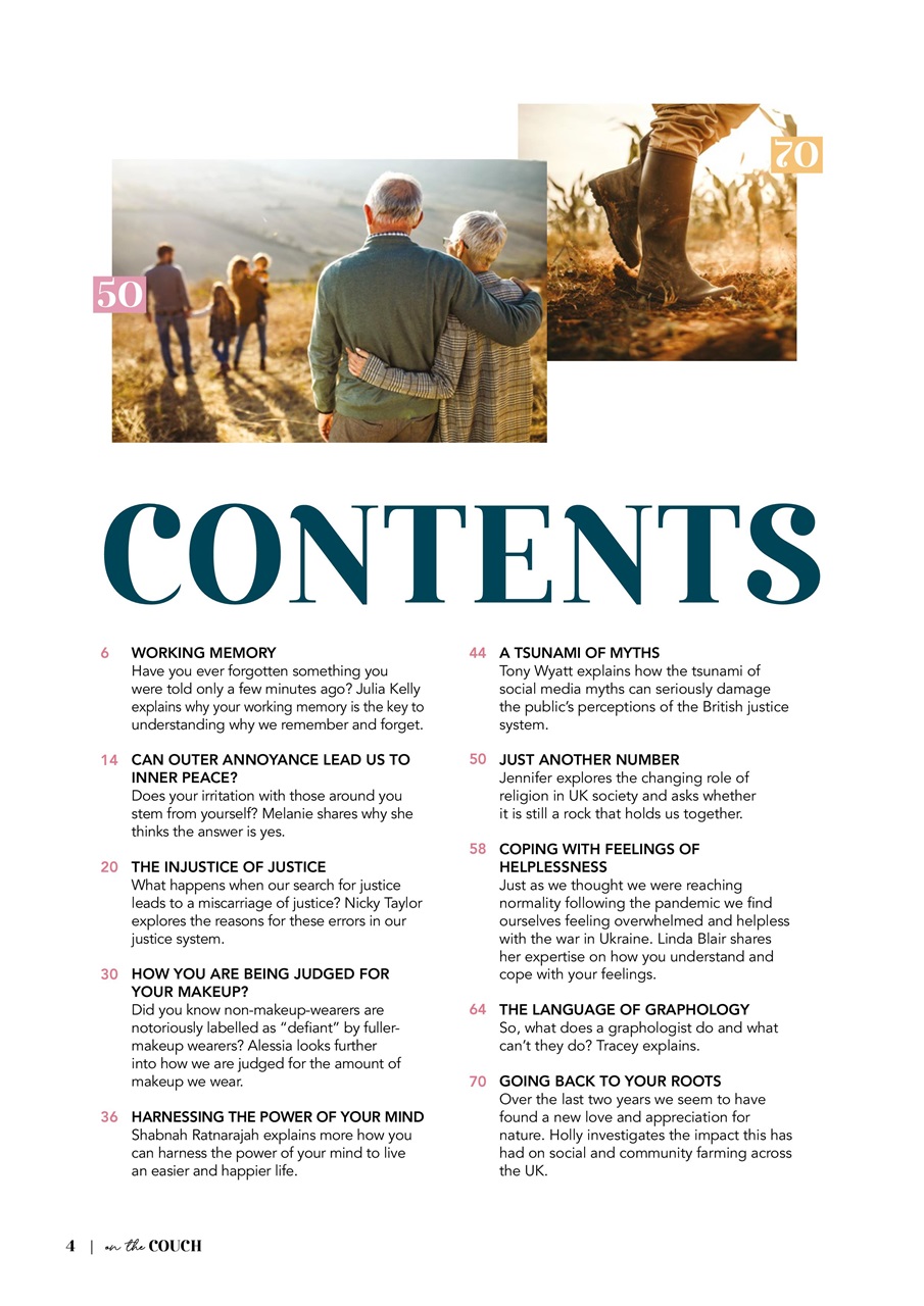 On the Couch Preview Pages