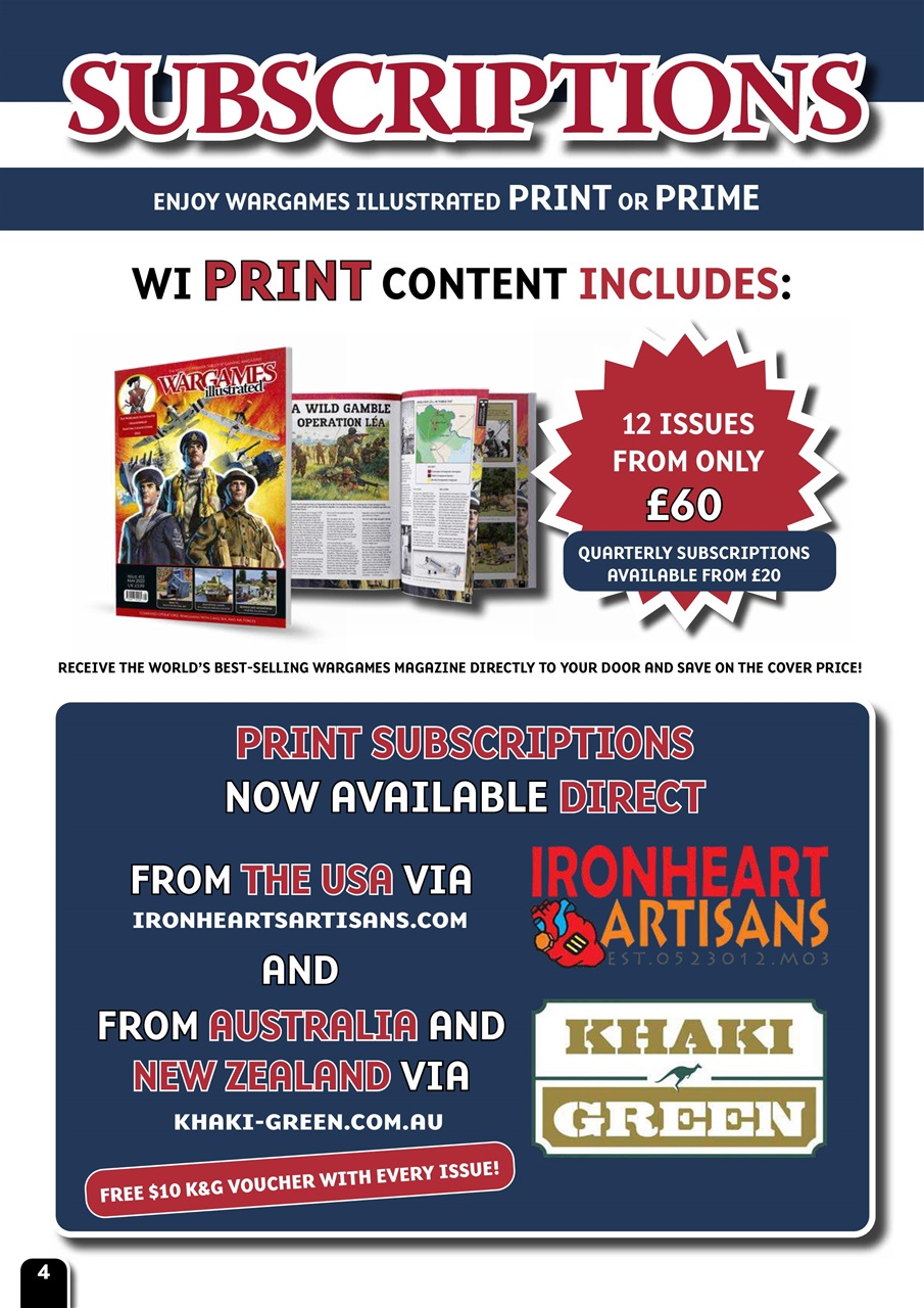Wargames Illustrated Preview Pages