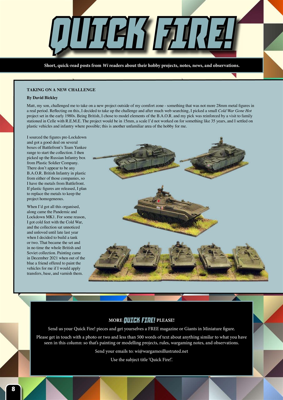 Wargames Illustrated Preview Pages