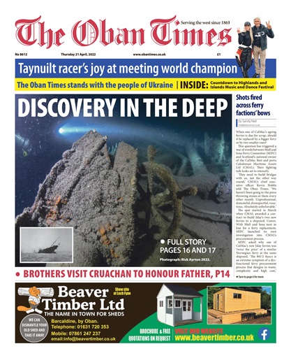 The Oban Times & Lochaber Times issue 