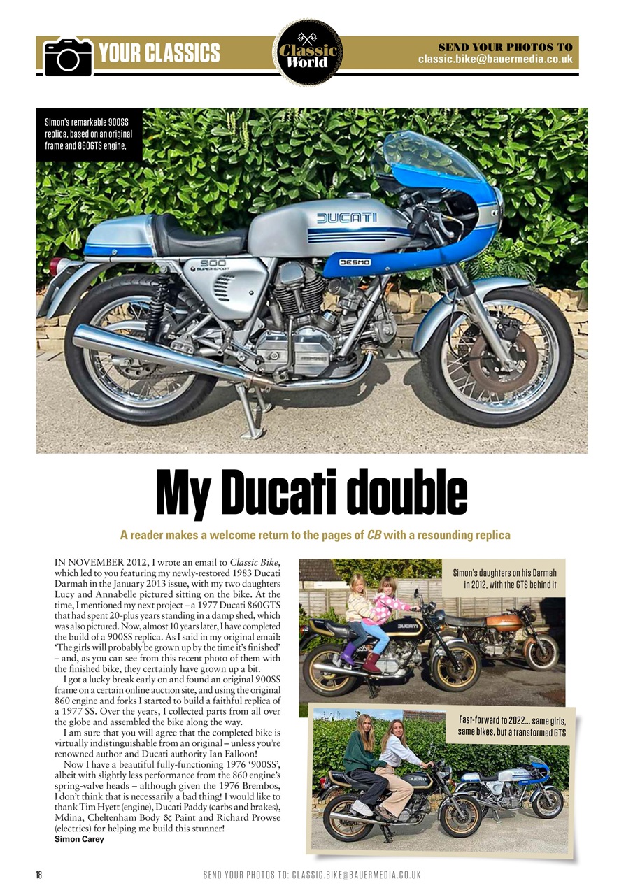 Classic Bike Preview Pages