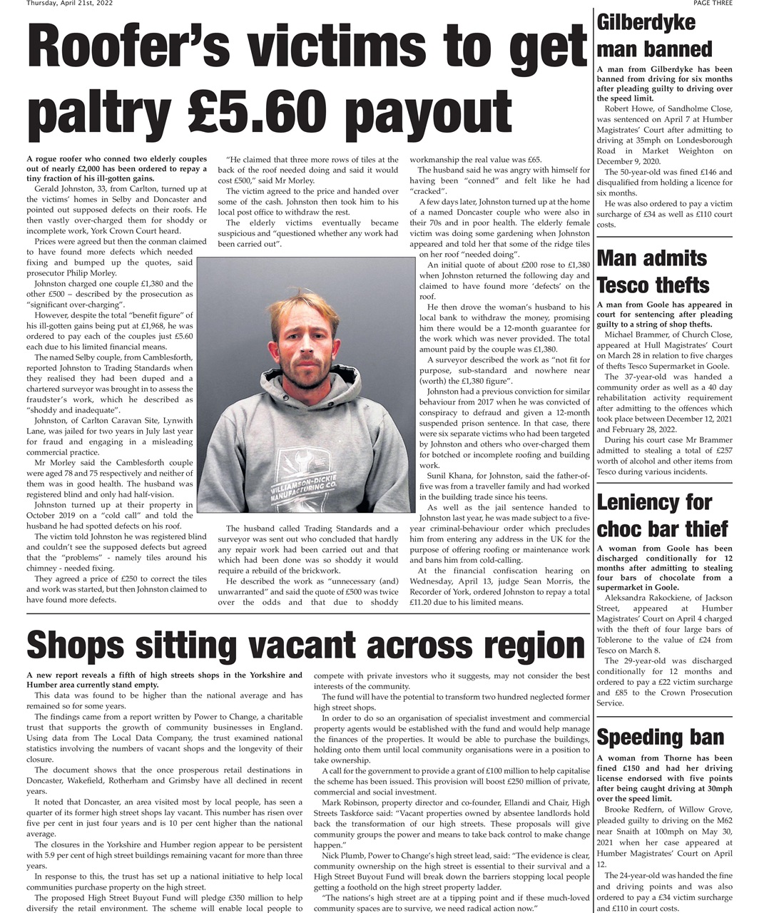 Goole Times Preview Pages