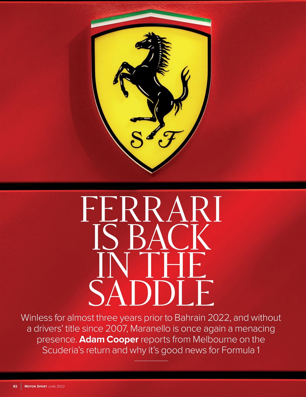Motor Sport Magazine Preview Pages