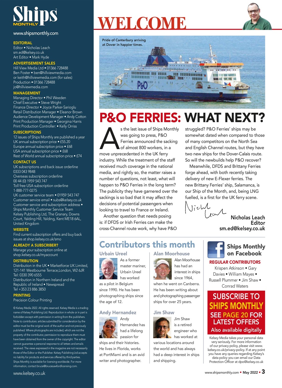 Ships Monthly Preview Pages