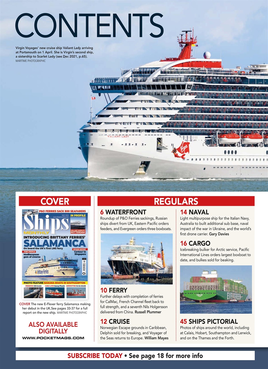 Ships Monthly Preview Pages