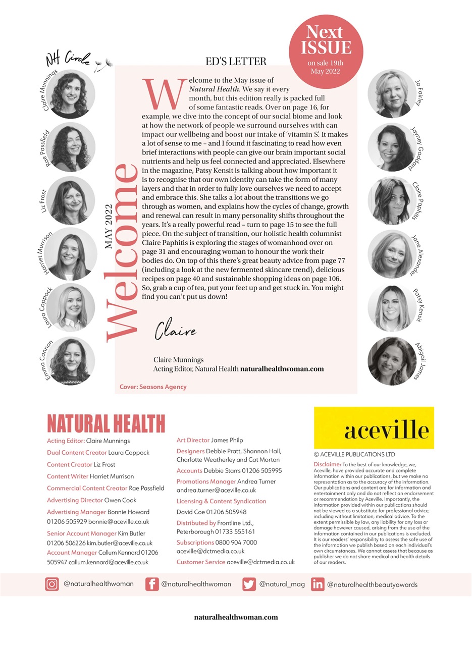 Natural Health Preview Pages