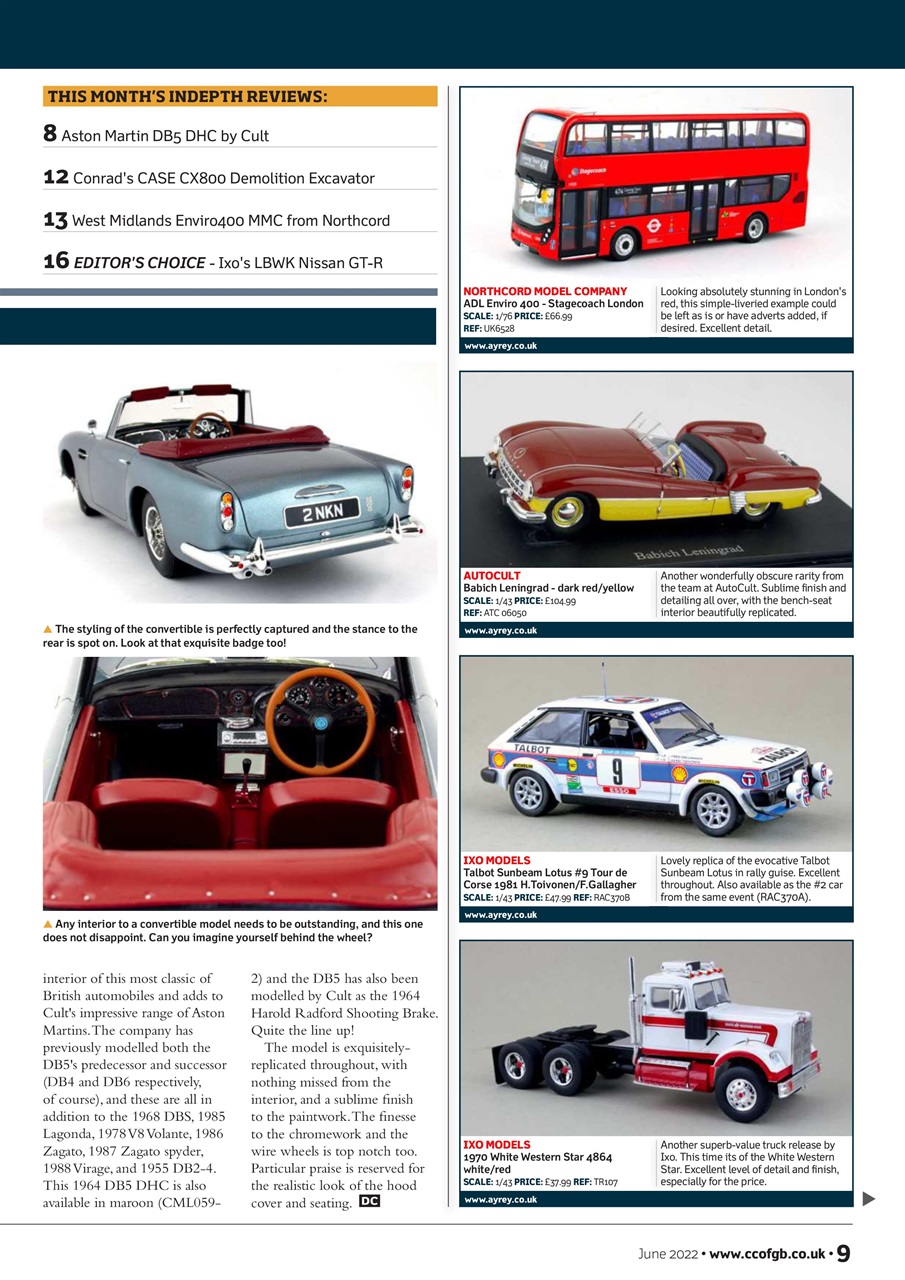 Diecast Collector Preview Pages