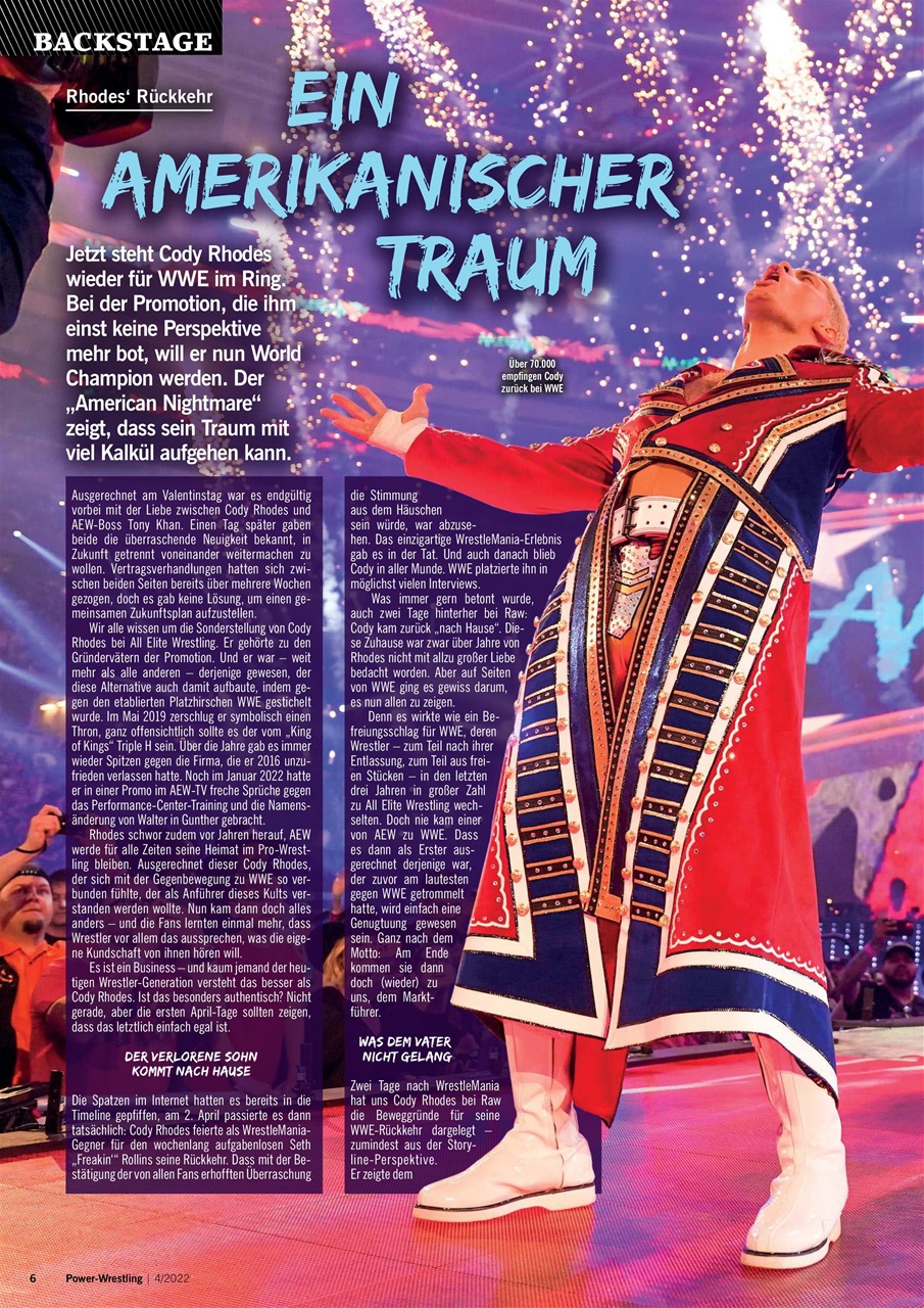 Power-Wrestling Preview Pages