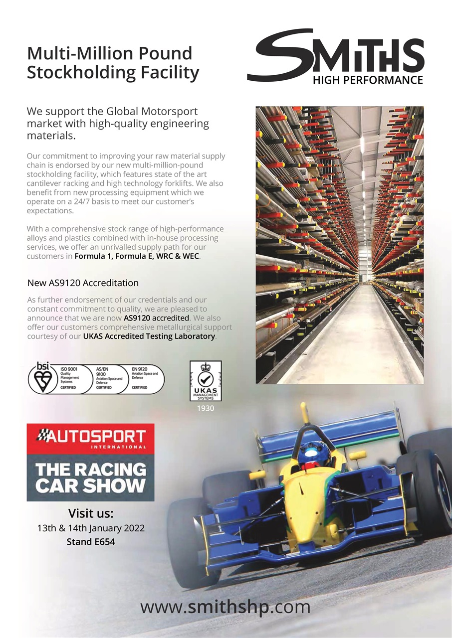 Race Engine Technology Preview Pages