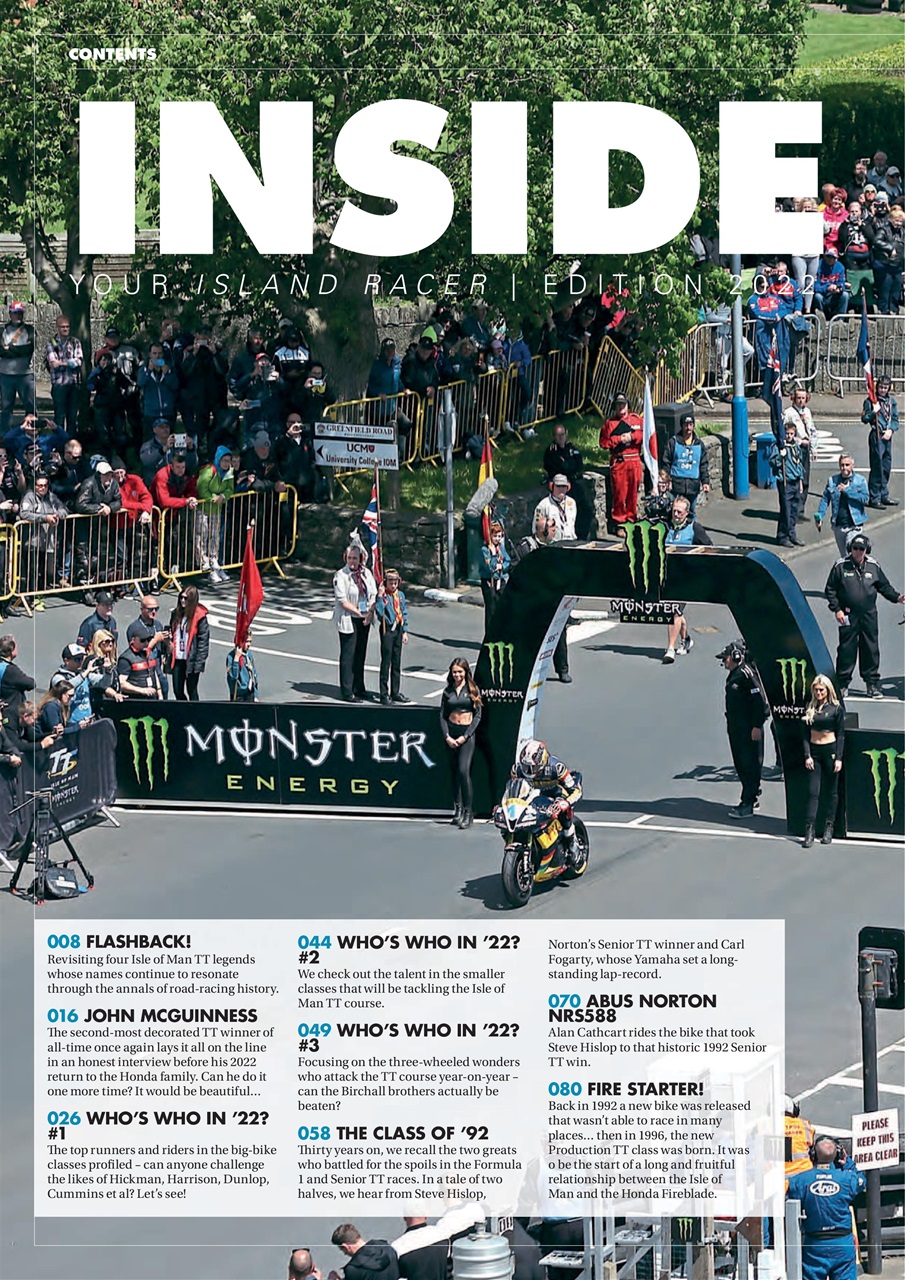 Island Racer Preview Pages