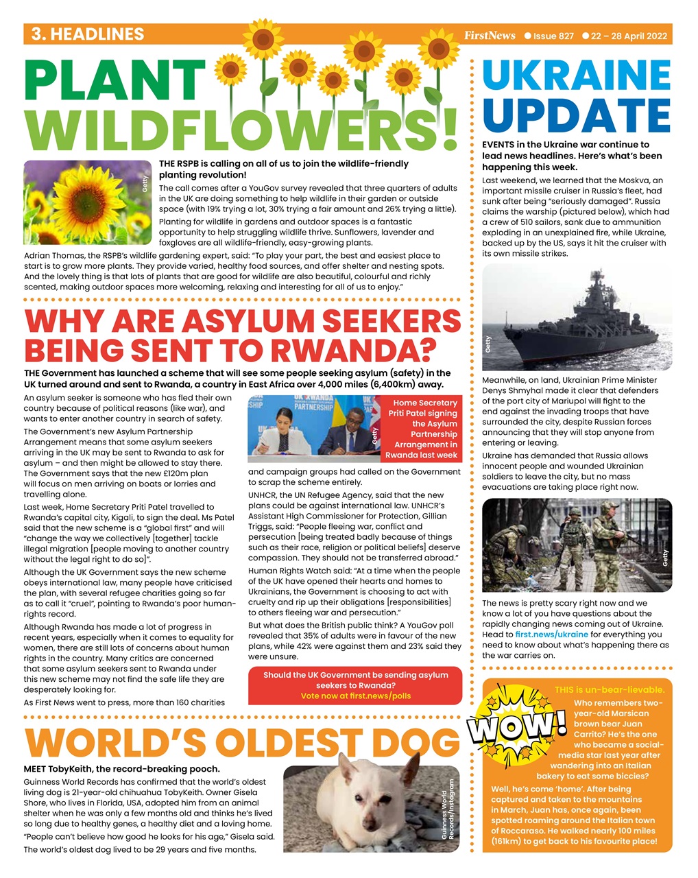 First News Preview Pages