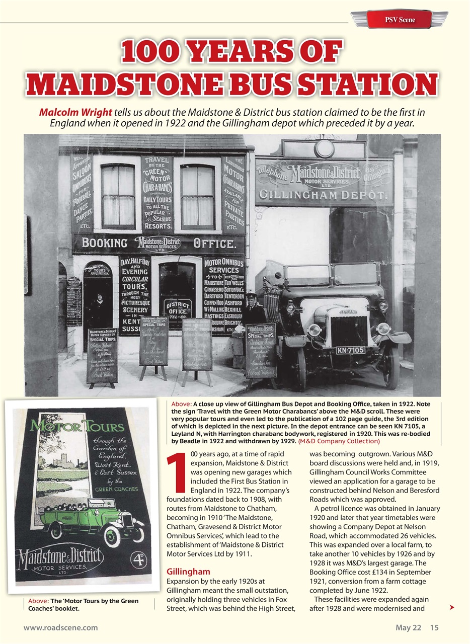 Vintage Roadscene Preview Pages