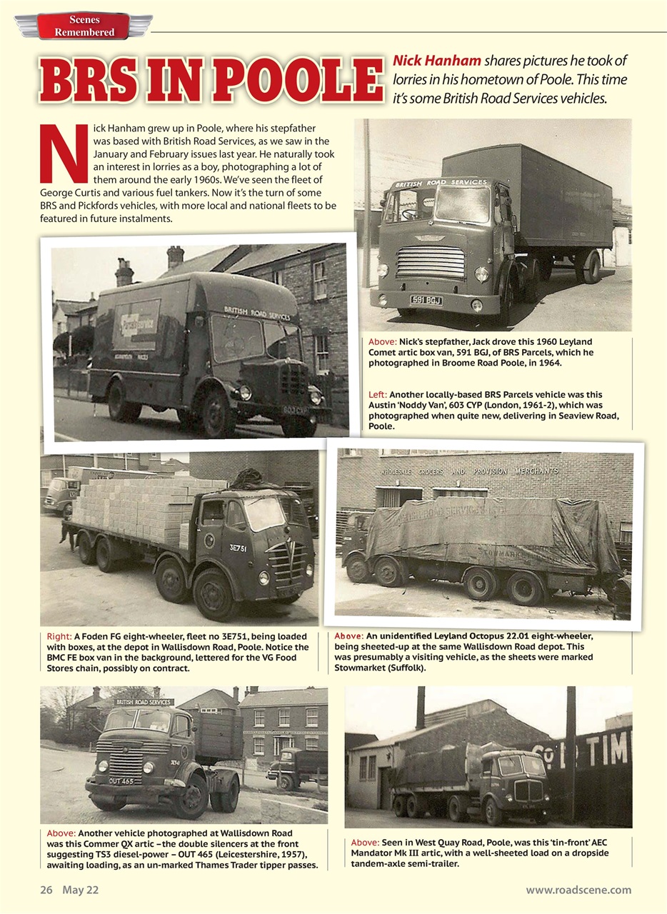 Vintage Roadscene Preview Pages