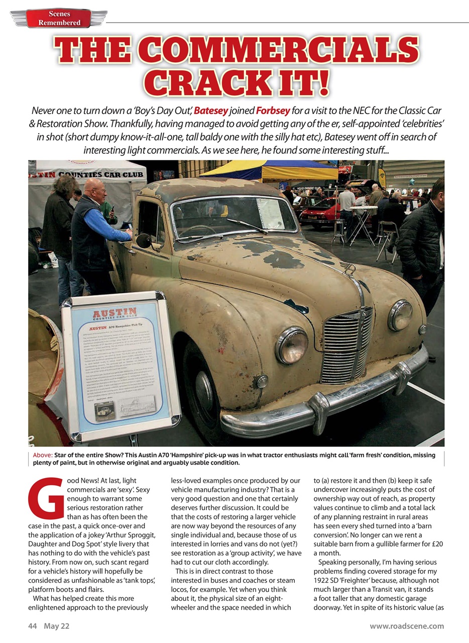 Vintage Roadscene Preview Pages