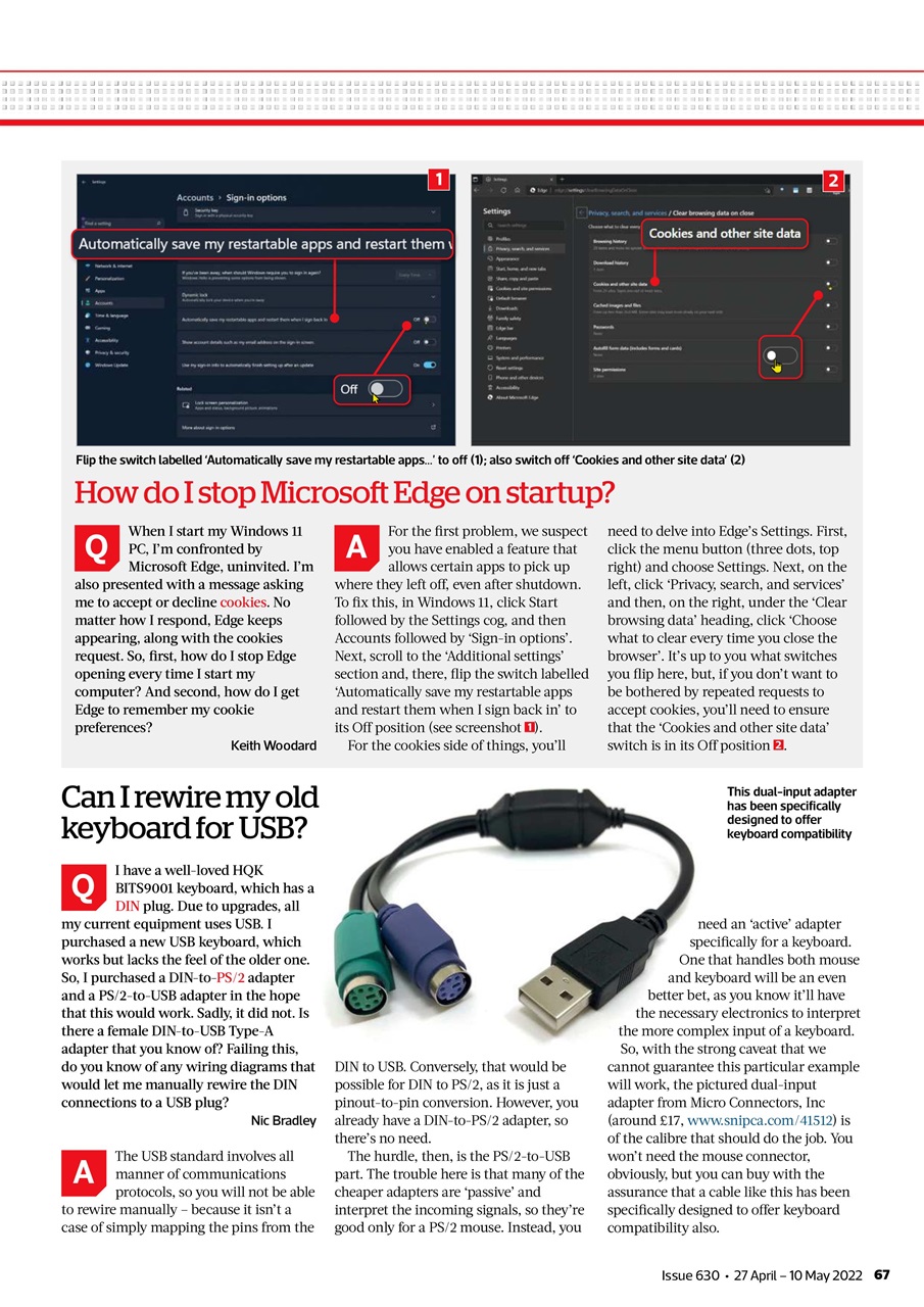Computer Active Preview Pages