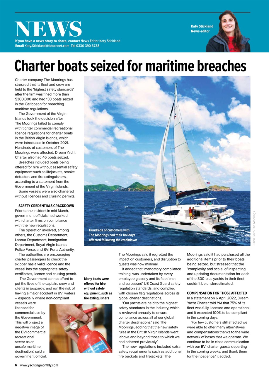 Yachting Monthly Preview Pages