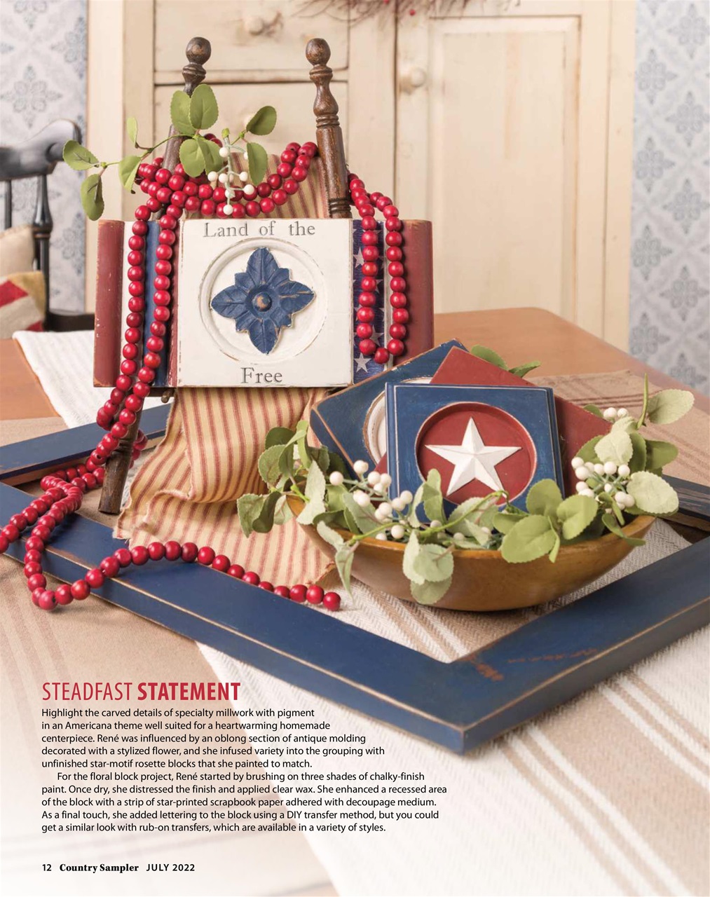 Country Sampler Home Preview Pages
