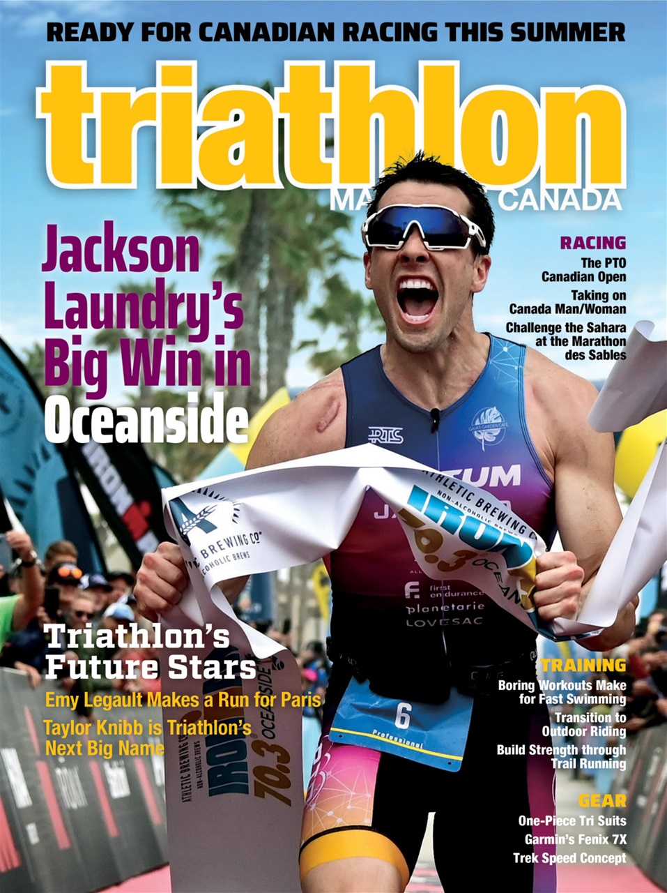 Triathlon Magazine Canada Preview Pages