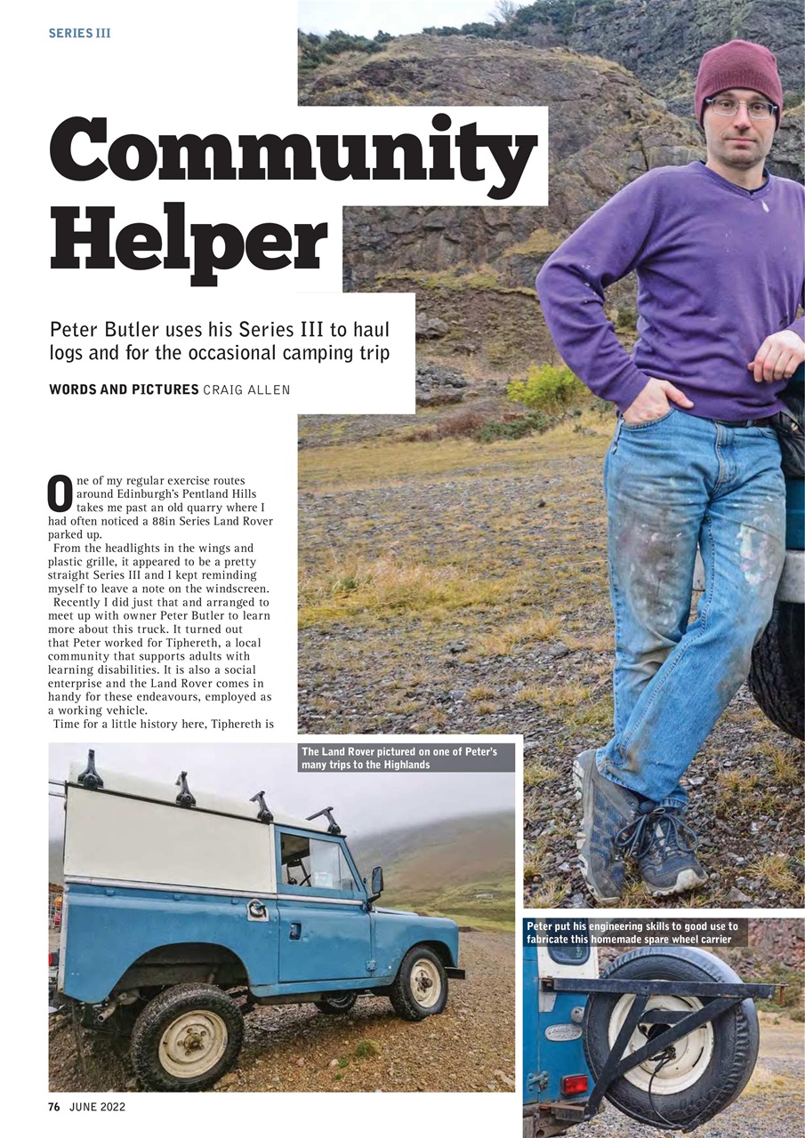 Classic Land Rover Magazine Preview Pages