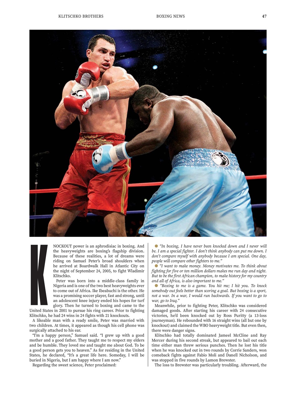 Boxing News Presents Preview Pages