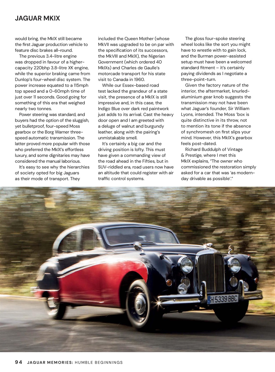 Jaguar Memories Preview Pages