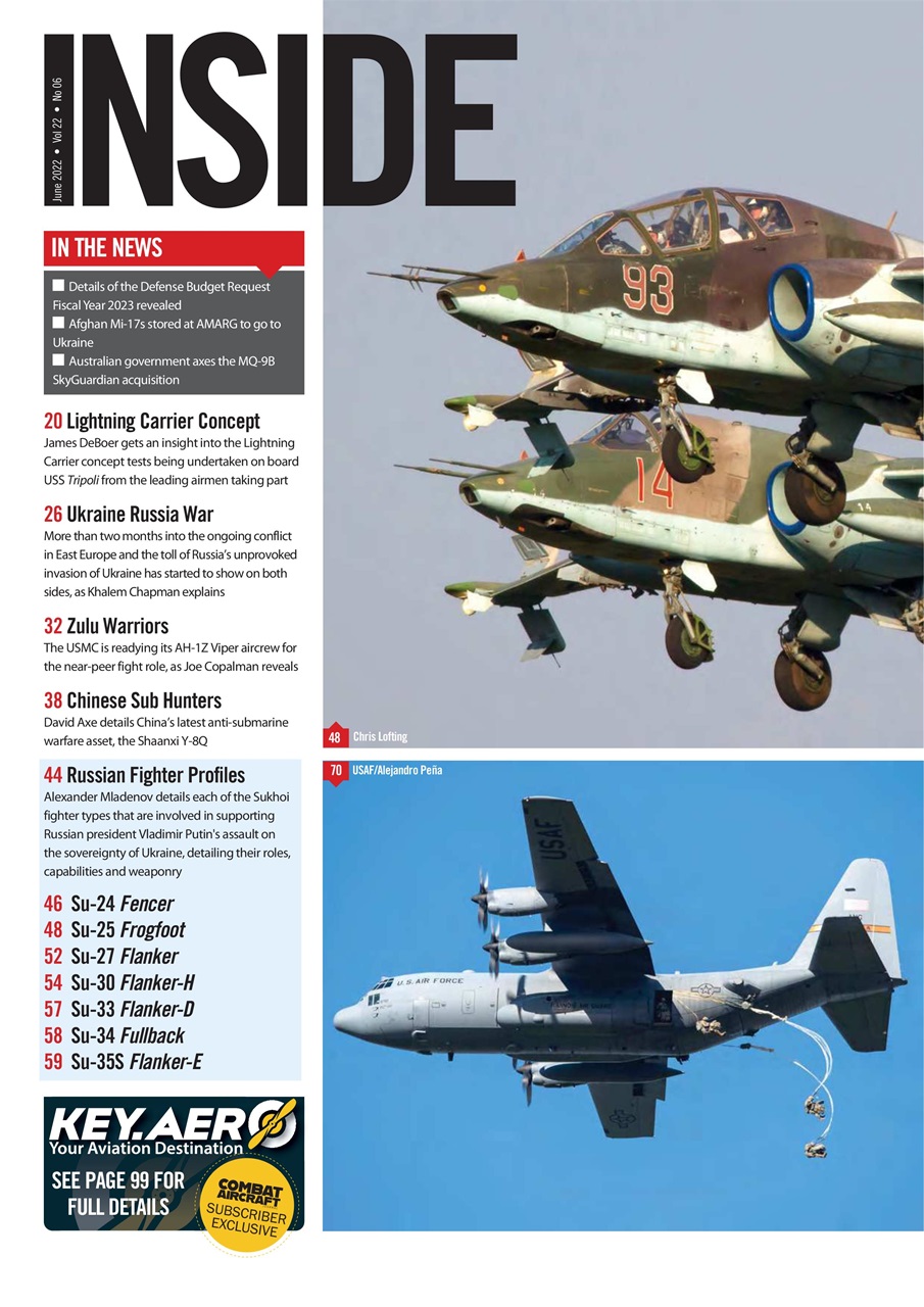 Combat Aircraft Journal Preview Pages