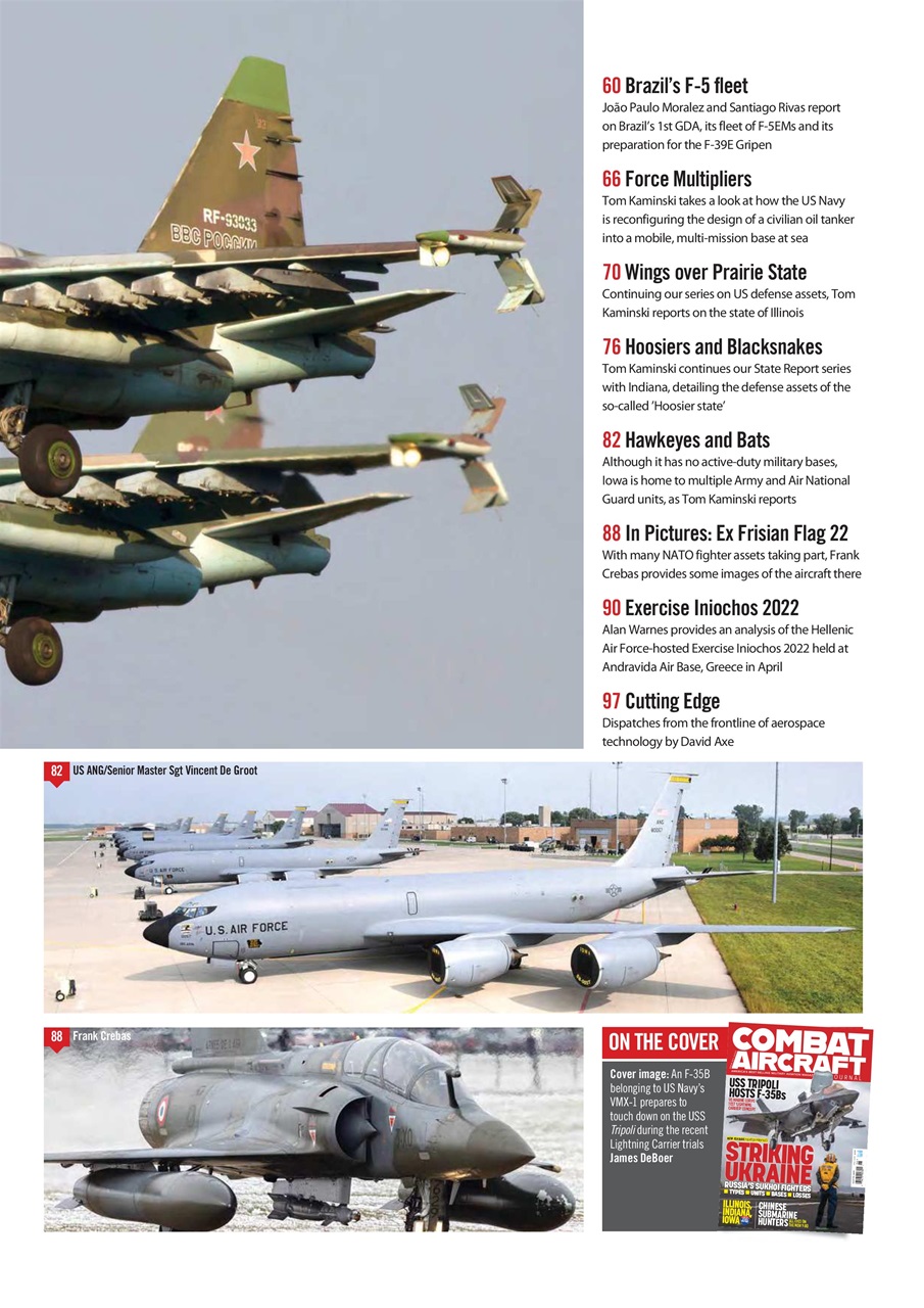 Combat Aircraft Journal Preview Pages