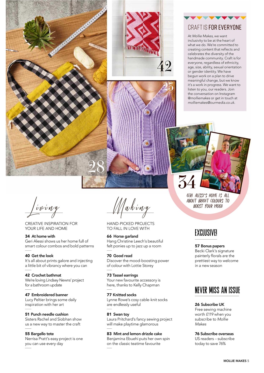 Mollie magazine Preview Pages