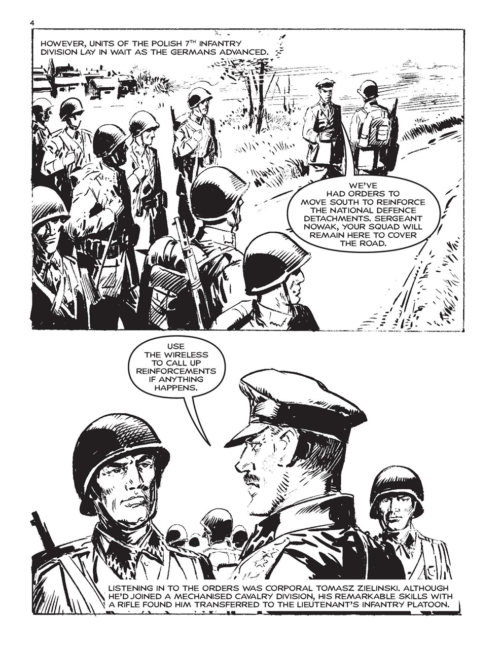 Commando Preview Pages