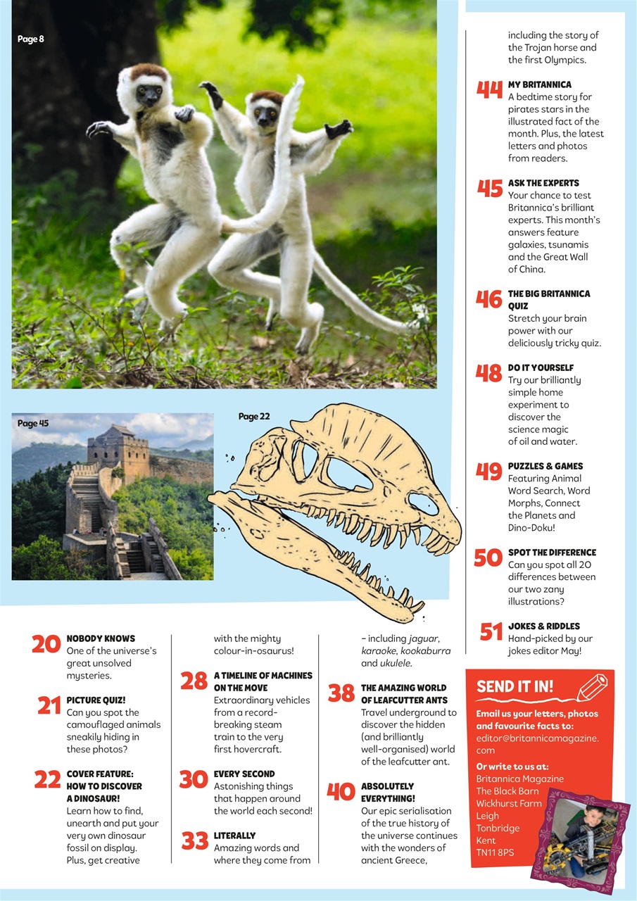 What on Earth! Magazine Preview Pages