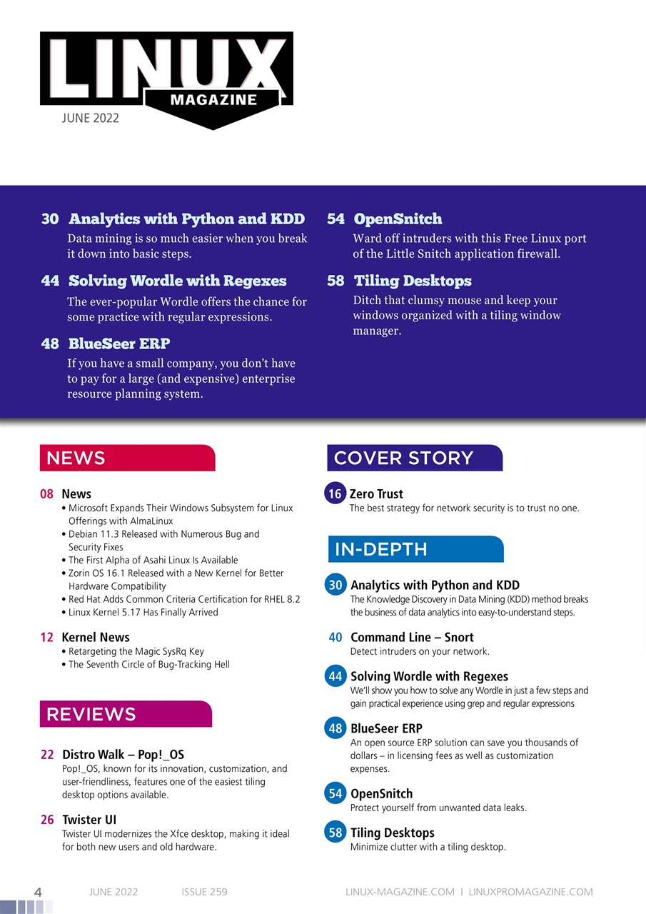 Linux Magazine Preview Pages