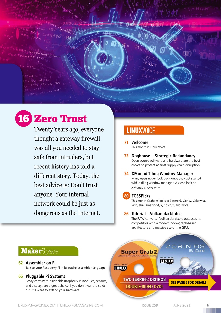 Linux Magazine Preview Pages