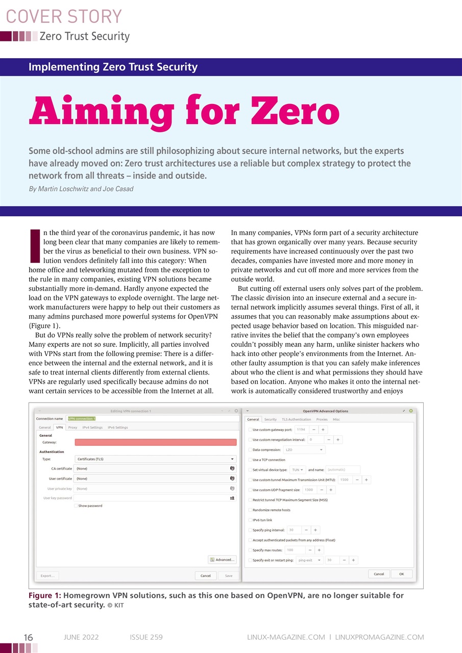 Linux Magazine Preview Pages