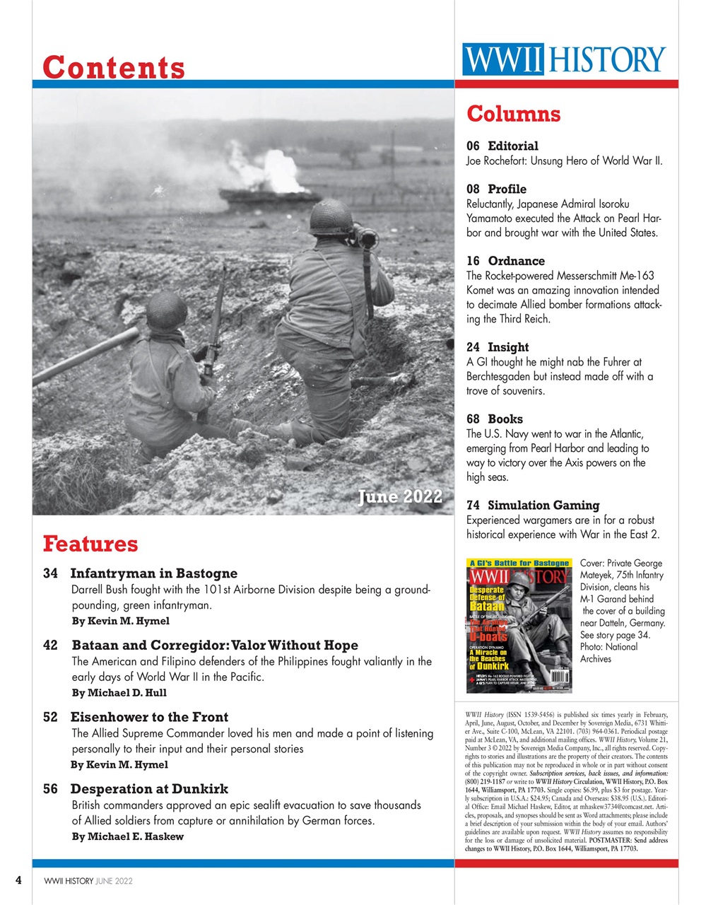 WW2 History Magazine Preview Pages
