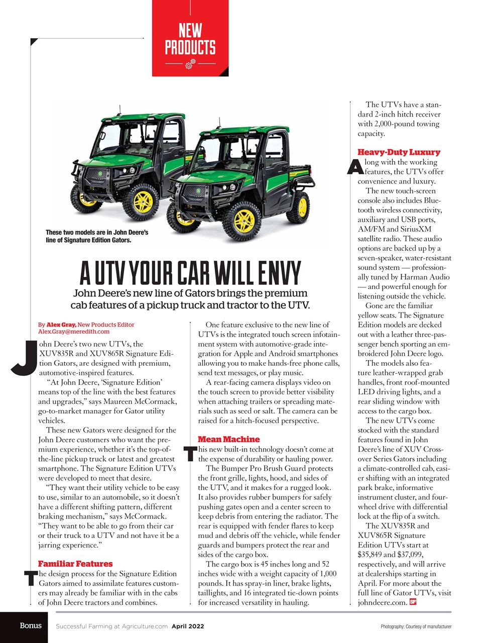 Successful Farming Preview Pages