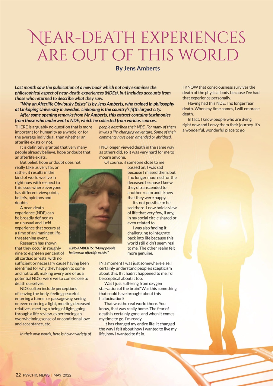 Psychic News Preview Pages