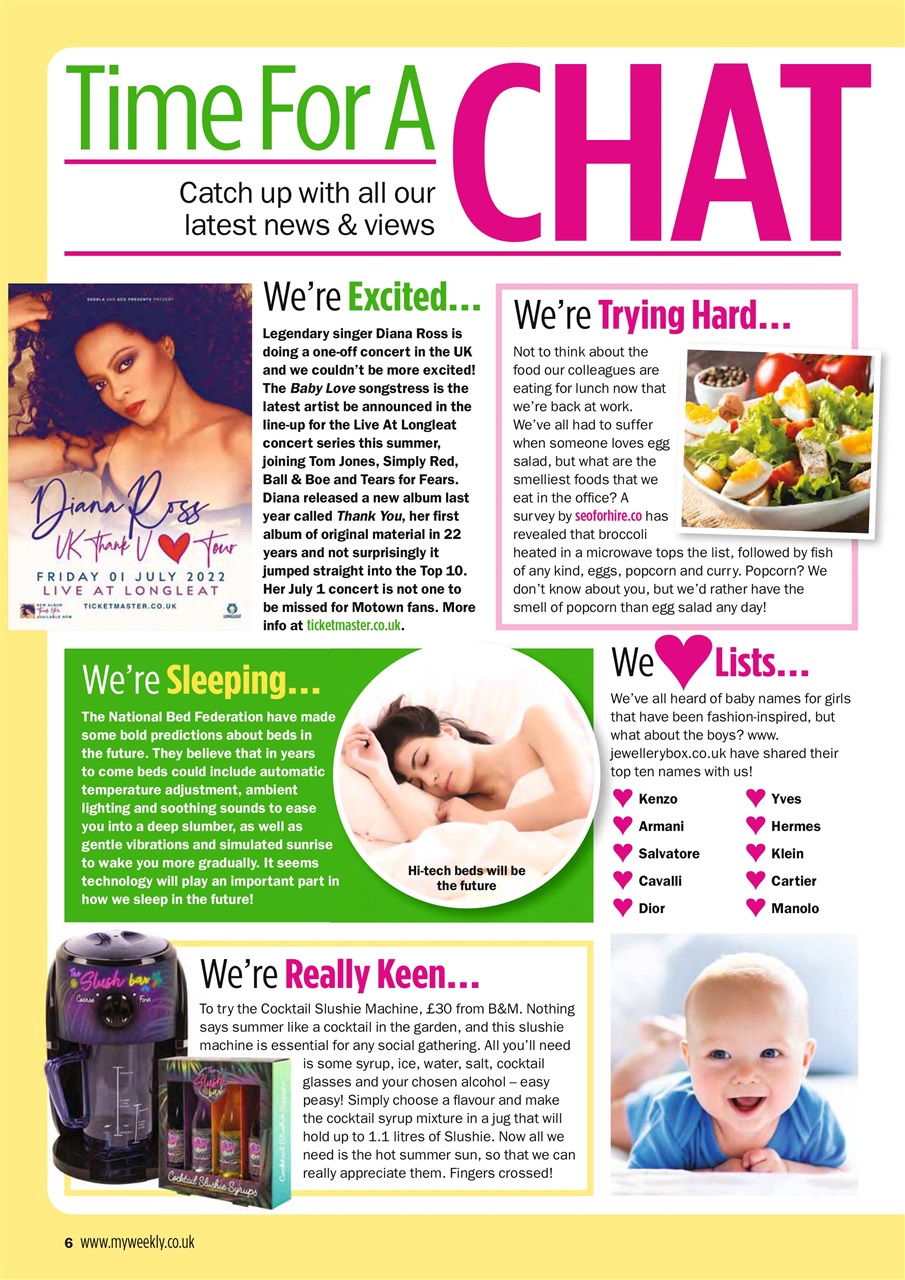 My Weekly Preview Pages