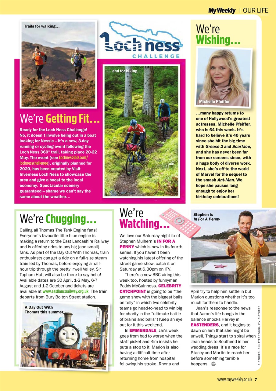 My Weekly Preview Pages