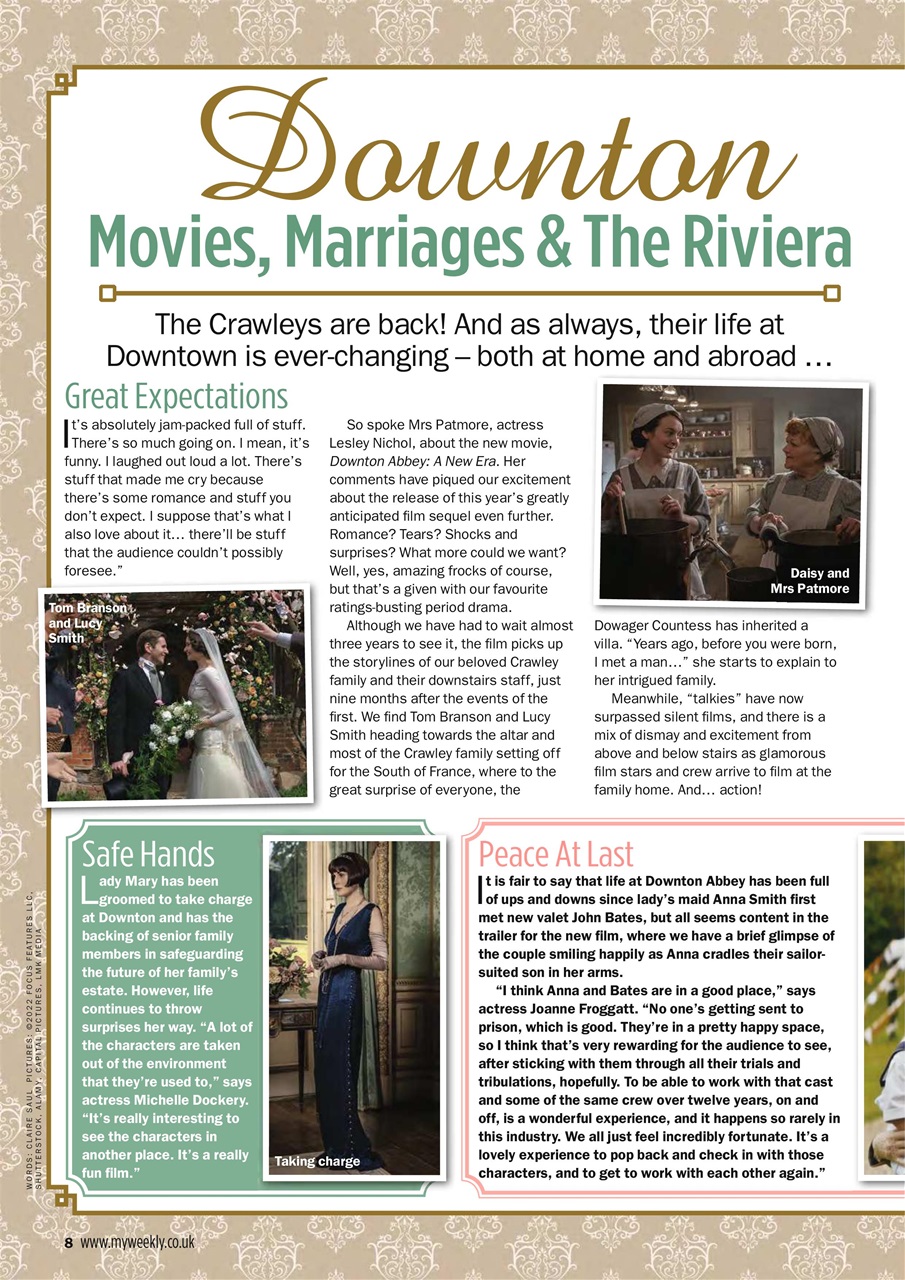 My Weekly Preview Pages