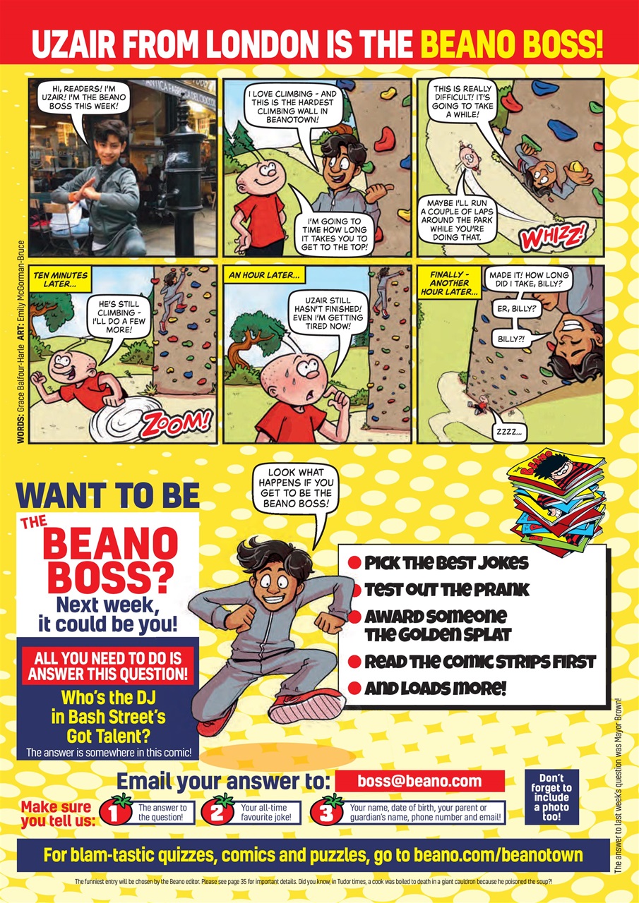 Beano Preview Pages