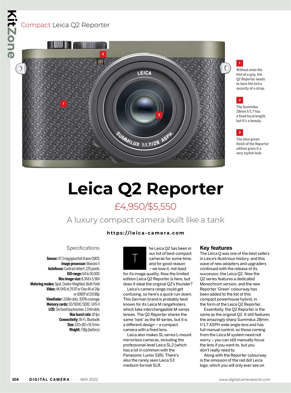Digital Camera Magazine Preview Pages