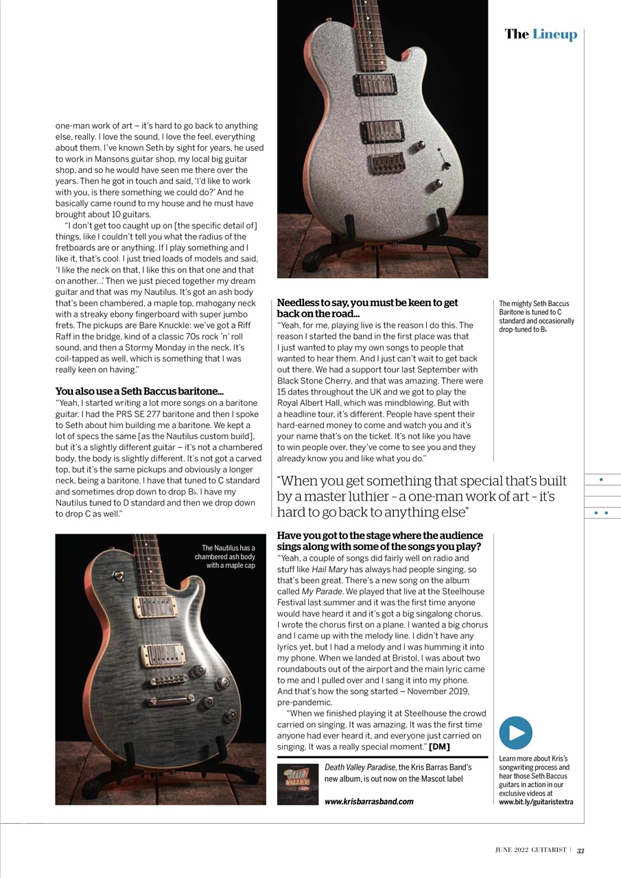 Guitarist Preview Pages