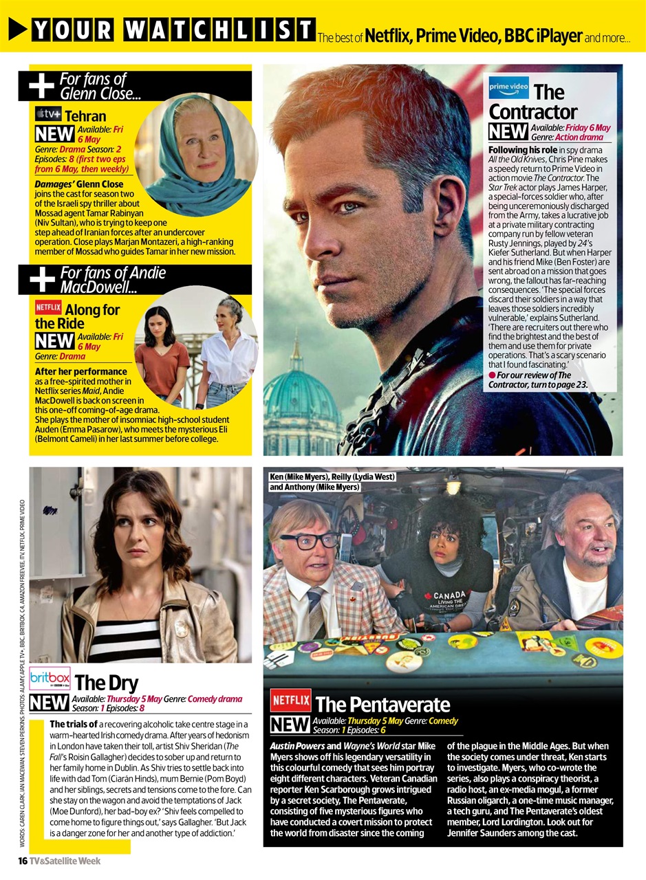 TV & Satellite Week Preview Pages