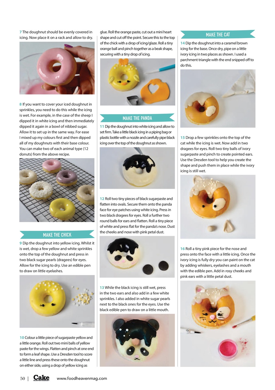 Cake Decoration & Sugarcraft Magazine Preview Pages