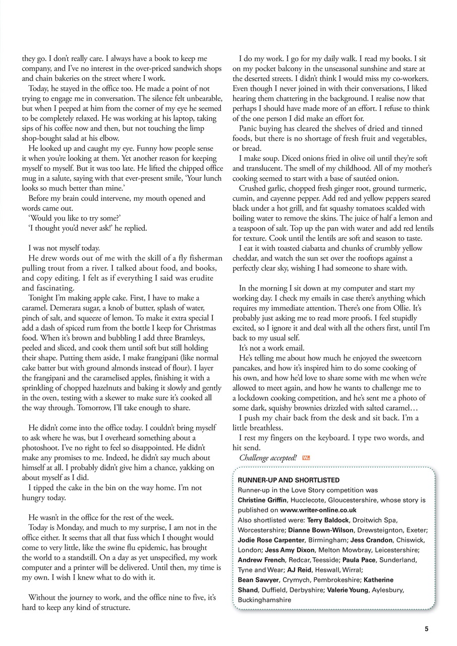 Writing Magazine Preview Pages