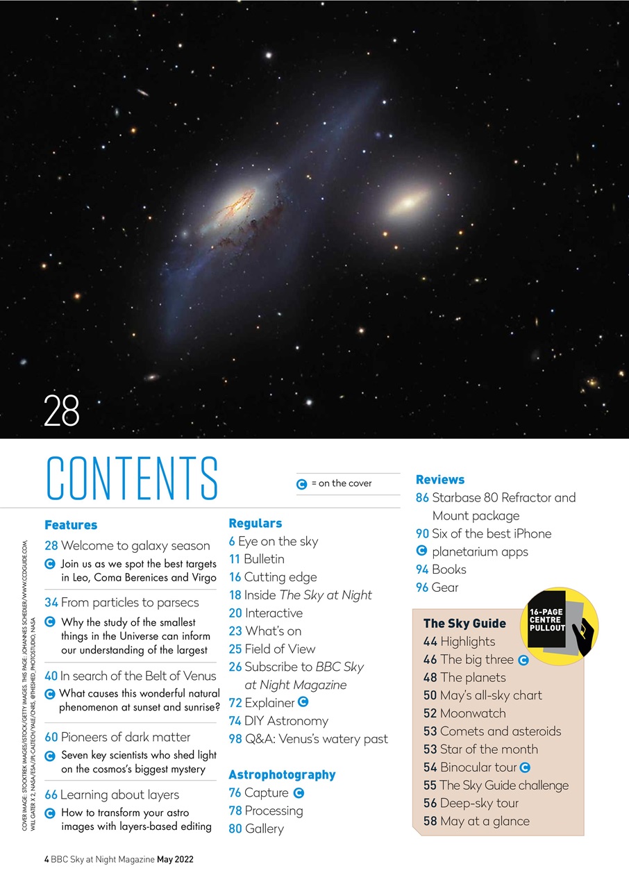 BBC Sky at Night Magazine Preview Pages