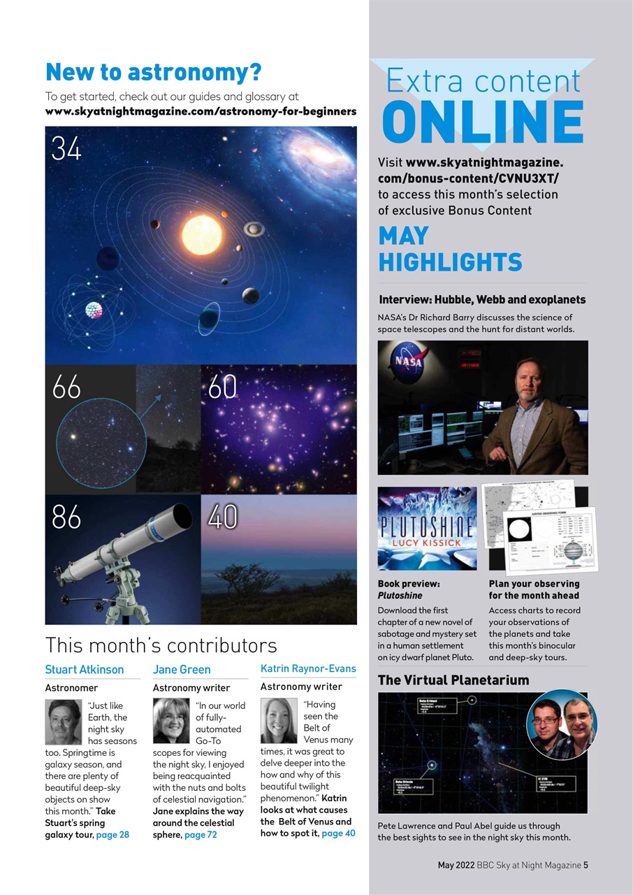 BBC Sky at Night Magazine Preview Pages