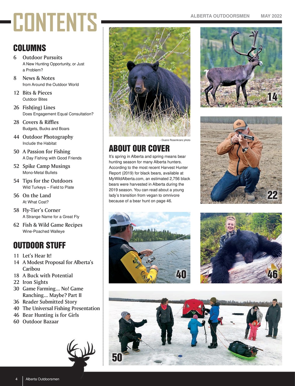 Alberta Outdoors Preview Pages