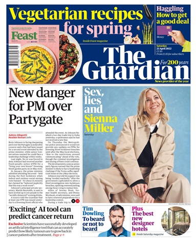 The Guardian Newspaper issue Saturday, April 23, 2022